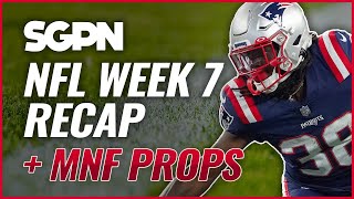 Monday Night Football Prop Bets - NFL Predictions 10/24/22 - NFL Player Props - NFL Recap Week 7
