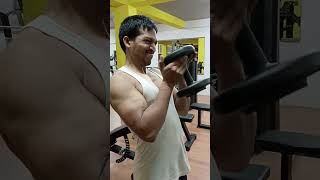 Dumbbell Weighted Biceps Curl #shorts #reels #motivation