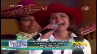 Lucero y Joan Sebastian cantan  GOLONDRINAS VIAJERAS la canción de SOY TU DUEÑA