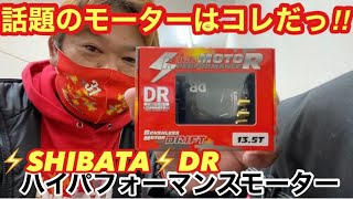 話題の⚡️SHIBATA⚡️DRハイパフォーマンスモーターを試してみた‼️