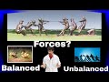 What are balanced and unbalanced forces for kids