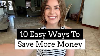 10 WAYS TO SAVE MONEY | FRUGAL LIVING TIPS TO SAVE YOU $1000s | THE BEST MONEY SAVING HACKS
