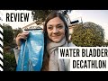 Review water bladder for trekking or biking by Decathlon