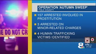 157 arrested in Polk County human trafficking operation