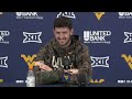 WVUFootball Kole Taylor Press Conference 11/18/24