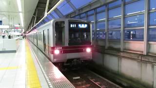 東武20000系21808F 東京メトロ日比谷線中目黒行き 北千住駅発車