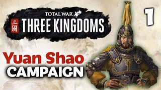 THE DRAGON OF YUAN RISES! Total War: Three Kingdoms - Twitchcon EU - Yuan Shao Campaign #1 of 3