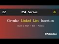 Circular Linked List Insertion in JavaScript | DSA Explained with Example | JDCodebase