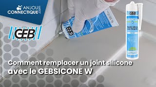 Comment remplacer un joint silicone avec le Gebsicone W