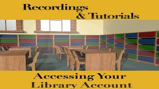 Accessing Your Library Account