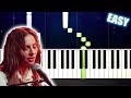 Lady Gaga - Always Remember Us This Way - EASY Piano Tutorial by PlutaX