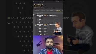 Javascript Inverted Pyramid | Javascript Tutorial #javascript #codingshorts #shorts #short #pyramid