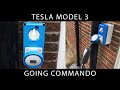 Tesla Model 3 - Going Commando! Faster charging at home in the UK using a commando socket