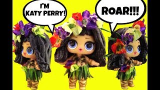 LOL Surprise Doll KATY PERRY ROAR CUSTOM Celebrity Series ARIANA GRANDE & UNICORN MIDNIGHT