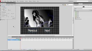 Flash CS4 Tutorial: How to Make a Slideshow
