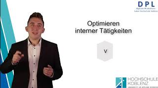 Lehrvideo SMED: Rüstzeitreduzierung in variantenreichen Produktionsbetrieben (Lean Management)