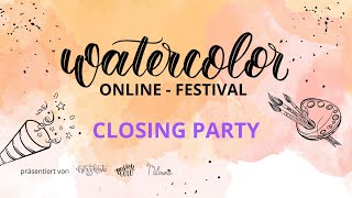 🥳 Abschluss vom Watercolor Online-Festival 2024