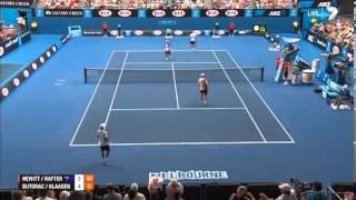 Hewitt/Rafter vs. Butorac/Klaasen - 2014 Australian Open HD highlights