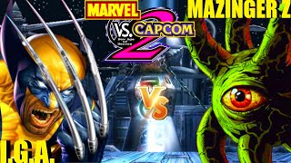 Marvel vs Capcom 2: MAZINGER Z vs I.G.A.