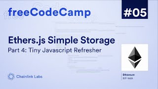 Tiny Javascript Refresher | Ultimate Web3 Solidity & Javascript Course | Lesson 5 Pt. 4