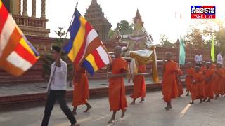 បុណ្យមាឃបូជា នៅវត្តខែលជ័យ ស្រុកកំពង់សៀម ចូលរួមដោយ ​l លោកជំទាវ ញូង ចរិយា អ៊ុន ចាន់ដា