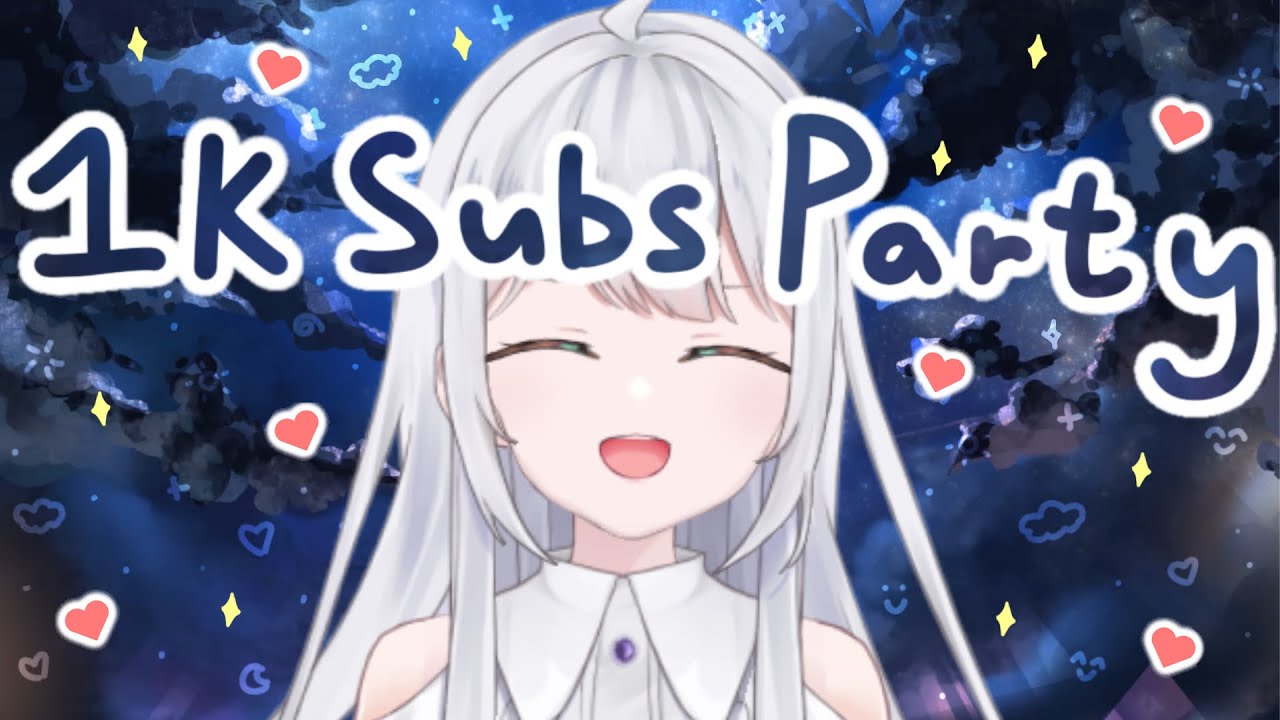 Celebrate Thank You For 1k Subs Youtube