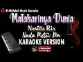 NABI MUHAMMAD MATAHARINYA DUNIA Karaoke (Nasida Ria) - Nada Putri (Dm) - Qasidah Karaoke - Audio HD