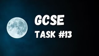 GCSE #13 Java Solution