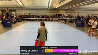 Premier Edge 16 vs. Infinity 16 Green (2023.02.05)