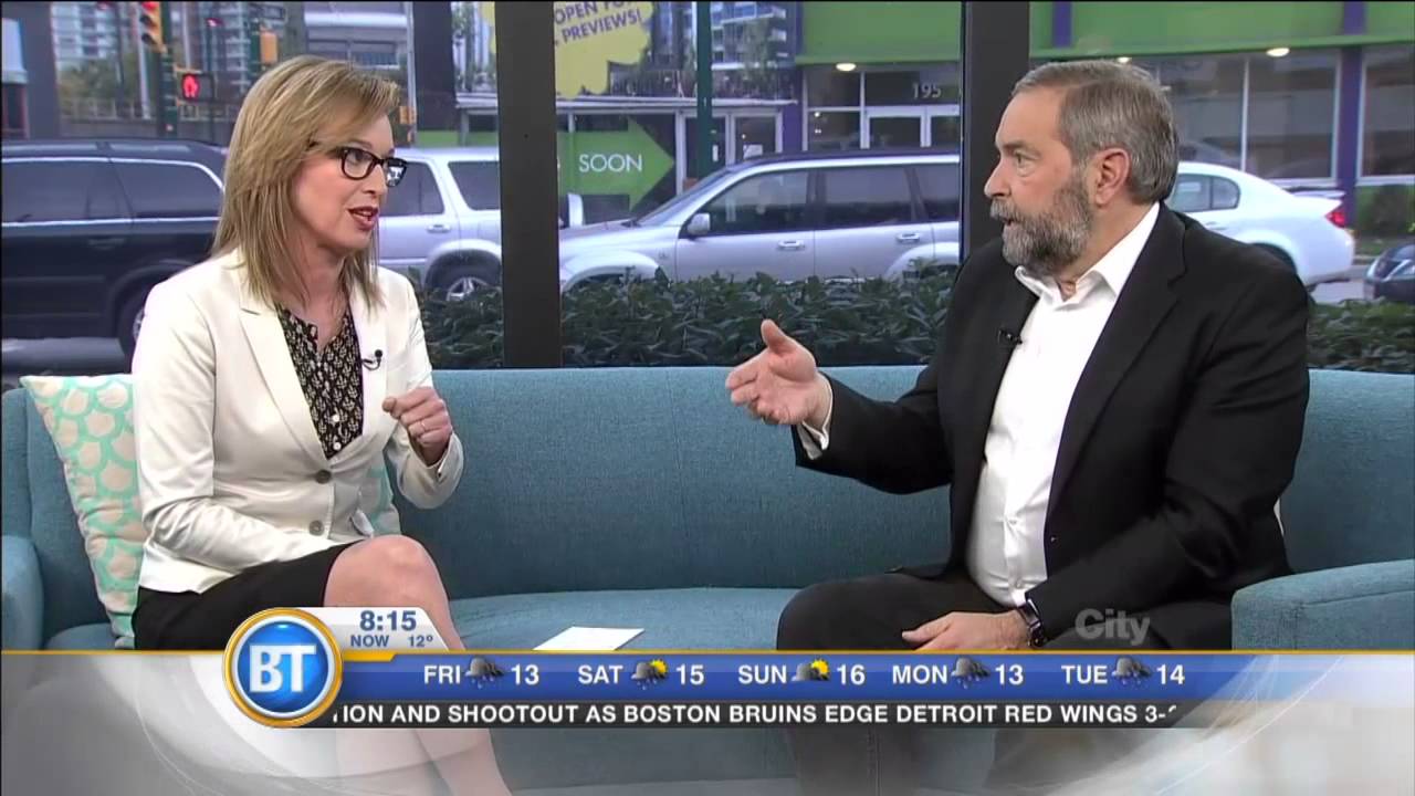 Federal NDP Leader Thomas Mulcair - YouTube