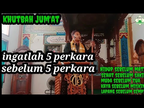 INGAT!!! 5 PERKARA SEBELUM 5 PERKARA - YouTube