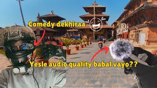 FINALLY BEST MOTO-VLOG AUDIO QUALITY | CHOTA ITEM BADA DHAMAKA