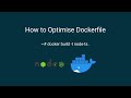 Optimised Dockerfile for Node.js + TypeScript API Server