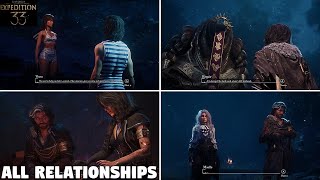 All Relationships Levels - Clair Obscur Expedition 33
