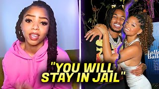 Chloe Bailey CONFRONTS DDG For BEATING Halle Bailey