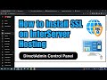 how to buy setup connect domain install wordpress in interserver hosting