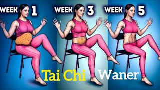 Tai Chi For Big Belly Becomes Small Waist || Chinese Martial Arts || Tai Chi Waner || Qi Gong