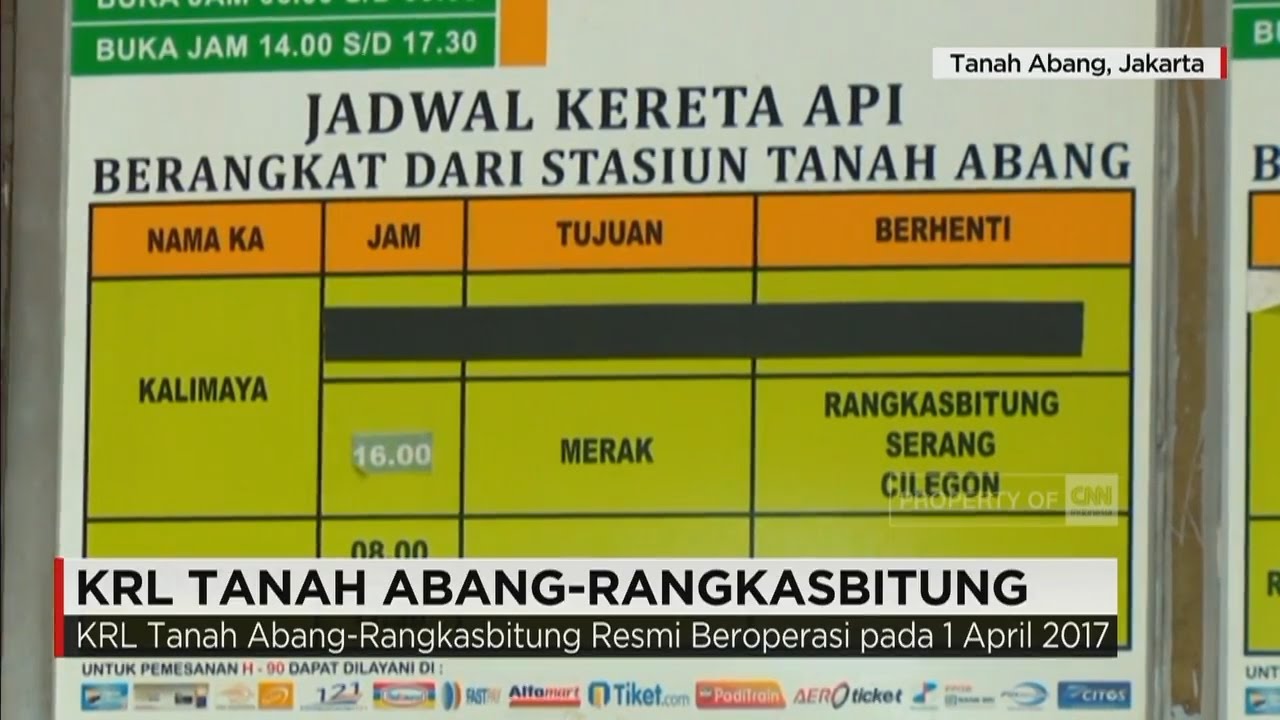 Inilah Jadwal Krl Commuter Line Rangkasbitung Tanah Abang Terbaru | Cek ...