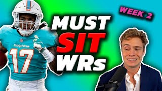 5 Wide Receivers You CANNOT Start | Week 2 Fantasy Football