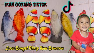 IKAN GOYANG TIKTOK IKAN MAINAN LUCU BUAT ANAK ANAK