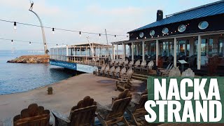 Discover NACKA STRAND - 4k Walking Tour in Stockholm