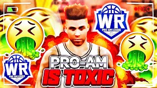 THE TOXIC LIFE OF A COMP PRO AM PLAYER ON NBA2K20