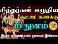 மிதுனம் - சித்தர்கள் எழுதிய சூட்சம கணக்கு | இதை உணர்ந்தால் துன்பம் இல்லை | mithunam rasi character