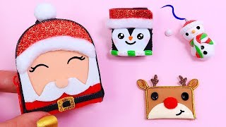 🎅🏼DIY: Miniature CHRISTMAS School Supplies ( Backpack, Notebook, Pen, Pencil case) REALLY WORKS 🎅🏼