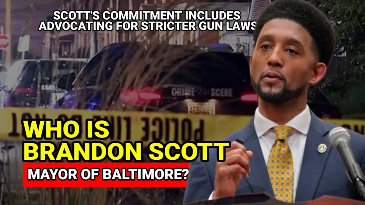 Who Is Brandon Scott, Mayor Of Baltimore? - YouTube