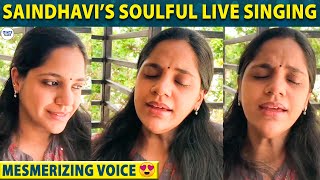 Saindhavi's Magical Live Singing Performance - Mesmerizing Voice | Use Headphones | LittleTalks