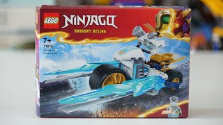 LEGO Ninjago 71816 Zane's Ice Motorcycle - LEGO Speed Build Review