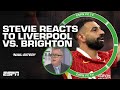 Liverpool vs. Brighton was a 'NAIL-BITER' at the end! - Steve Nicol's reaction | ESPN FC