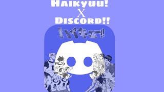 Haikyuu X Discord [PT.1]  [Read disc!!]