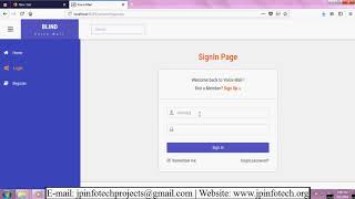 E-Mail Reading with Voice Based to Blind Peoples | Java Web Application Project